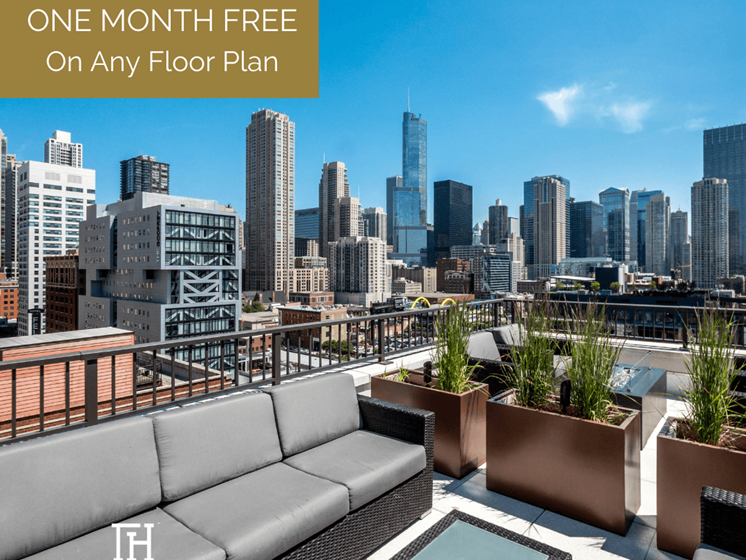 1 month free downtown Chicago, IL apartments